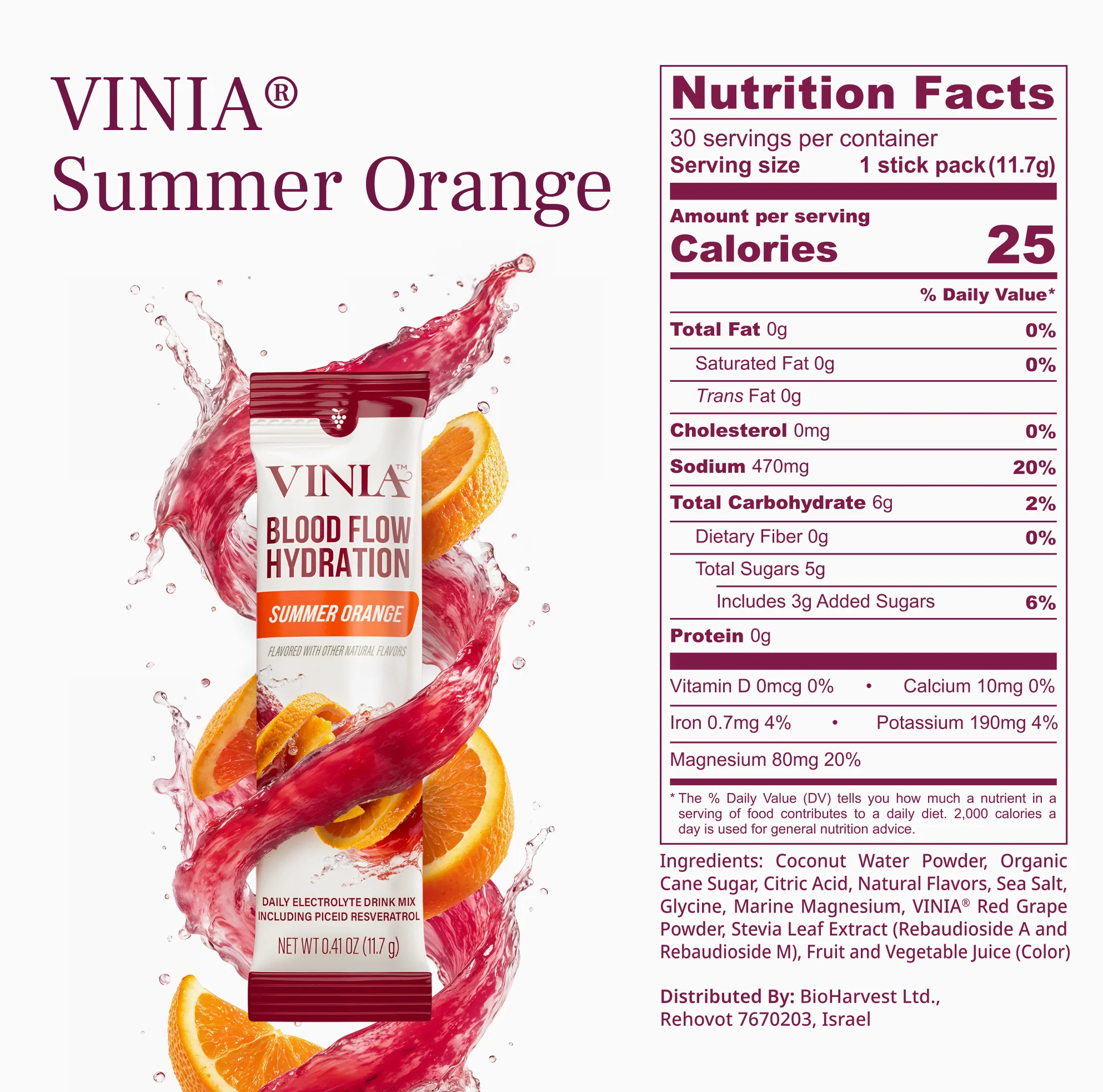 VINIA® Hydration Summer Orange - Image 4