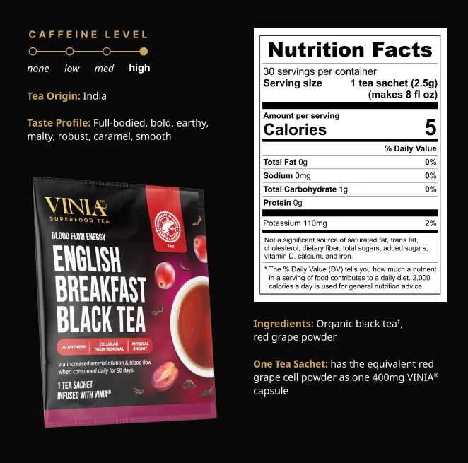 VINIA® English Breakfast Black Tea - Image 3